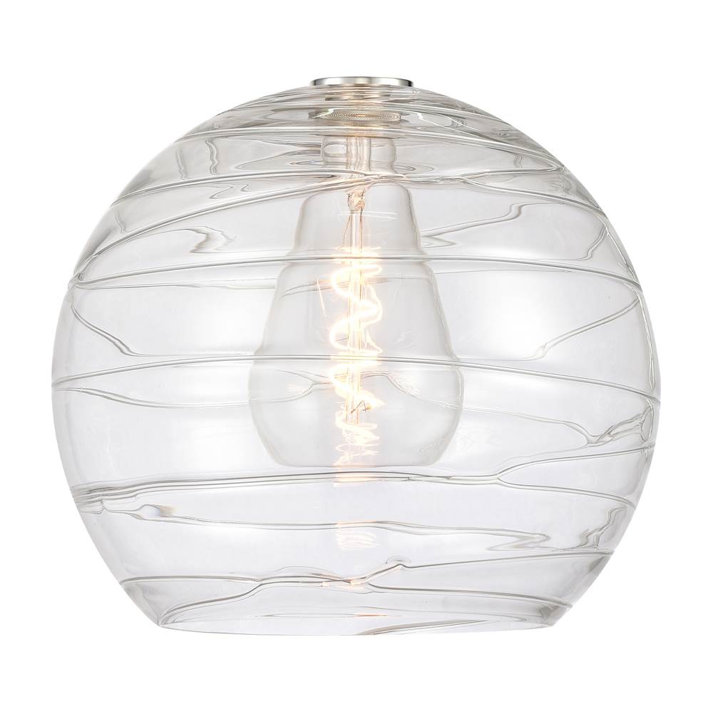 Innovations Deco Swirl Light  14 inch Glass