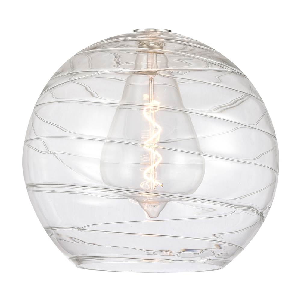 Innovations Deco Swirl Light  16 inch Glass