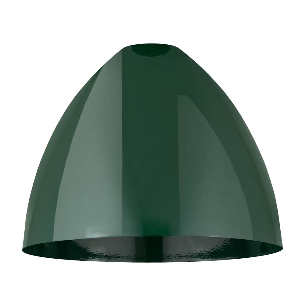 Innovations Plymouth Dome Light 16 inch Green Metal Shade