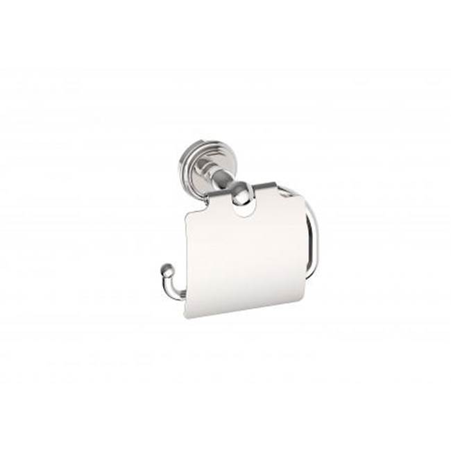 Kartners FLORENCE - Toilet Paper Holder  with Cover-Matte White