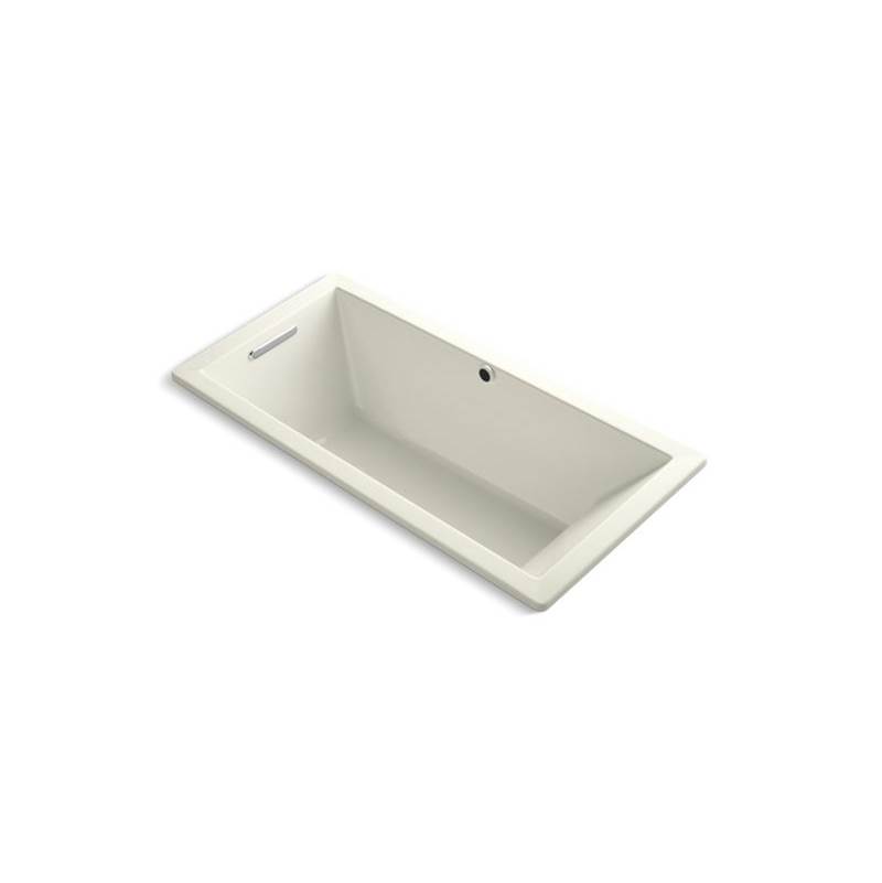 Kohler Underscore® Rectangle 66'' x 32'' drop-in bath with Bask® heated surface and end drain