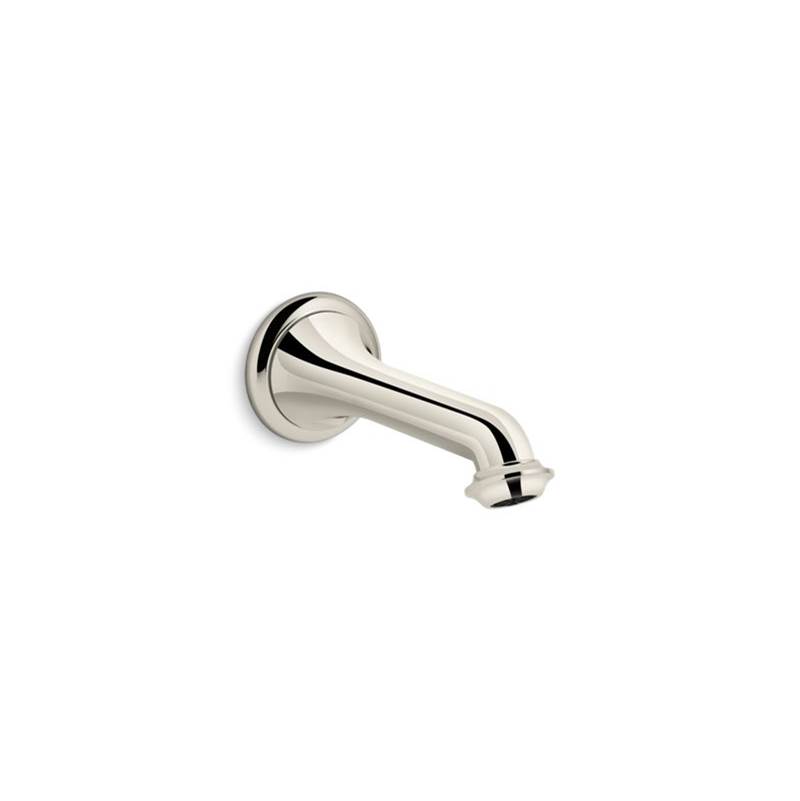 Kohler Artifacts® Wall-mount bath spout with turned design