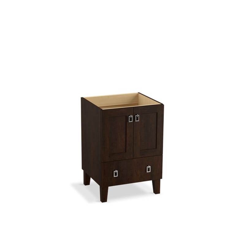 Kohler Poplin® 24'' bathroom vanity cabinet with legs, 2 doors and 1 drawer