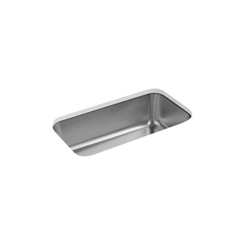 Kohler Undertone® Preserve® 31-1/4'' x 17-7/8'' x 9-5/16'' Large undermount single-bowl kitchen sink