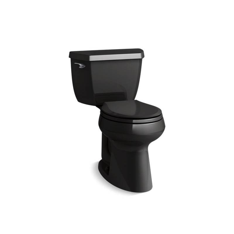 Kohler Highline® Classic Comfort Height® Two-piece round-front 1.28 gpf chair height toilet