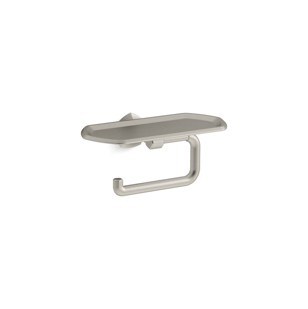 Kohler Occasion™ Toilet paper holder with tray