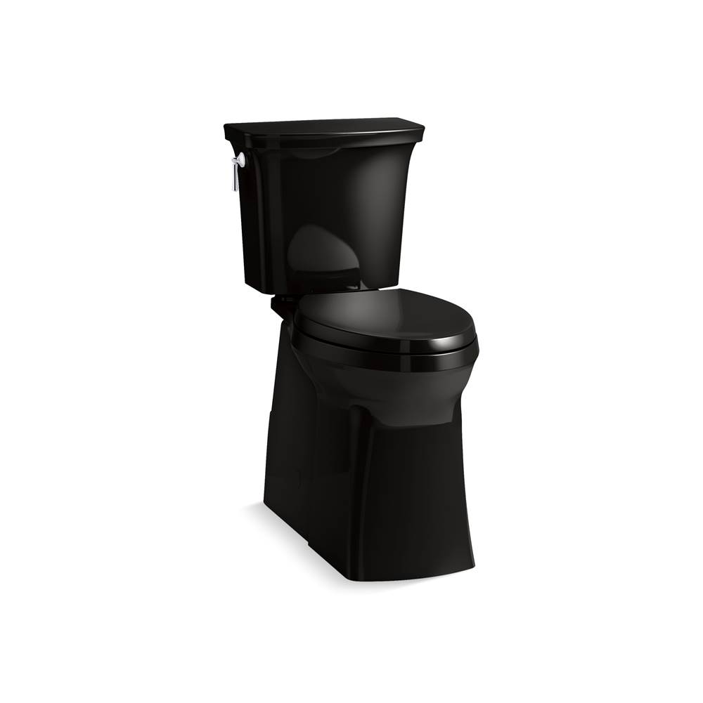 Kohler Corbelle Tall Two-Piece Elongated Toilet With Skirted Trapway 1.28 Gpf