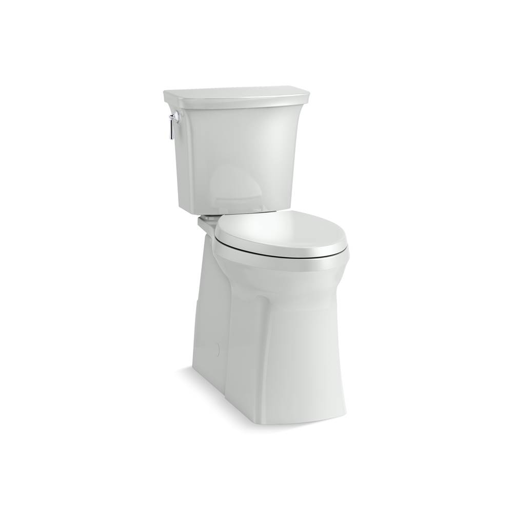 Kohler Tall Two-Piece Elongated Toilet With Skirted Trapway