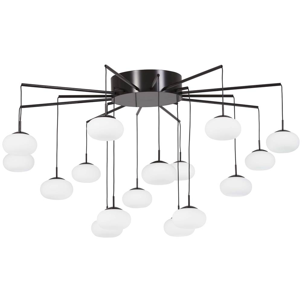 George Kovacs Led Chandelier(Convertible To Semi Flush)