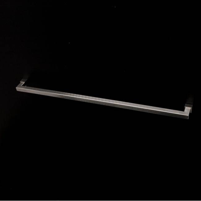 Lacava Wall-mount 24 1/2''W towel bar made of stainless steel.