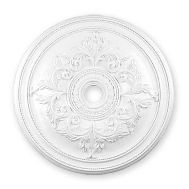Livex White Ceiling Medallion