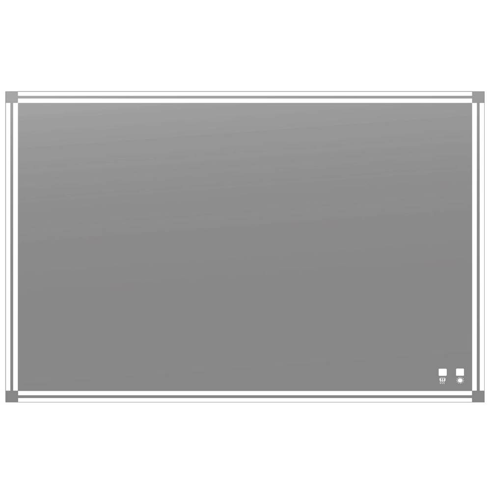 Madeli Contempo Illuminated Slique Mirror 60''X 42''. Lumentouch On/Off Dimmer Switch.Defogger.Dual Installation