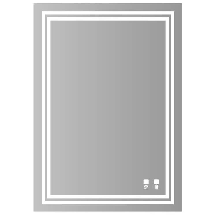 Madeli Zen Illuminated Slique Mirror, 30''X 42''. Lumentouch On/Off Dimmer, Switch.Defogger.Dual Installation