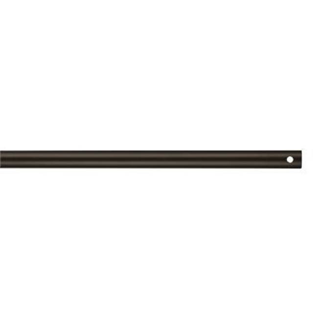 Visual Comfort Fan Collection 12'' Downrod in Deep Bronze
