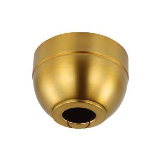Visual Comfort Fan Collection Slope Ceiling Canopy Kit in Burnished Brass