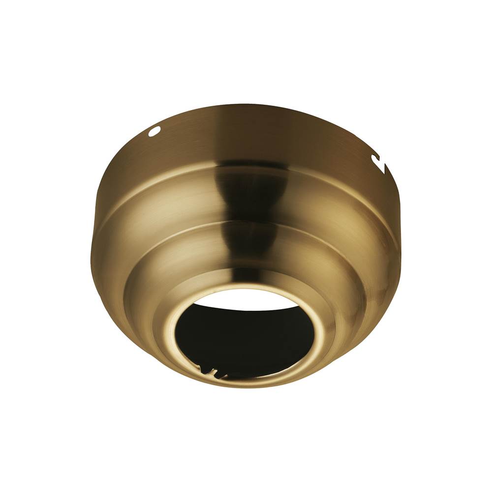 Visual Comfort Fan Collection Slope Ceiling Adapter in Burnished Brass