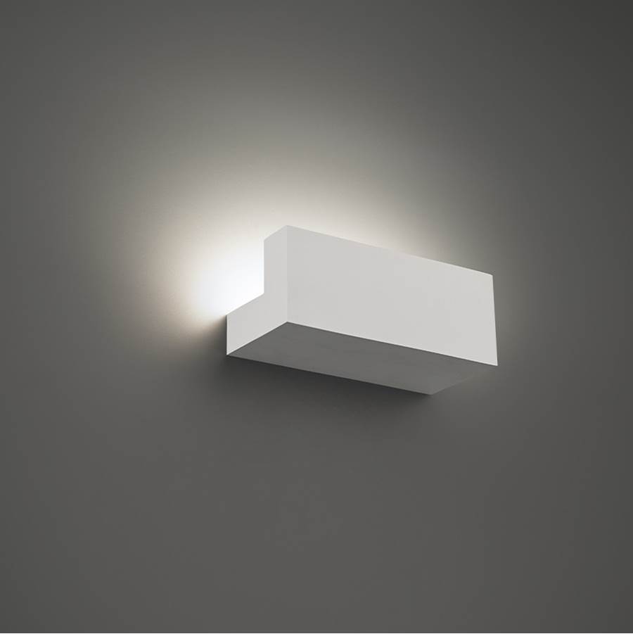 Modern Forms Bantam 9'' LED Wall Sconce Light 2700K in White