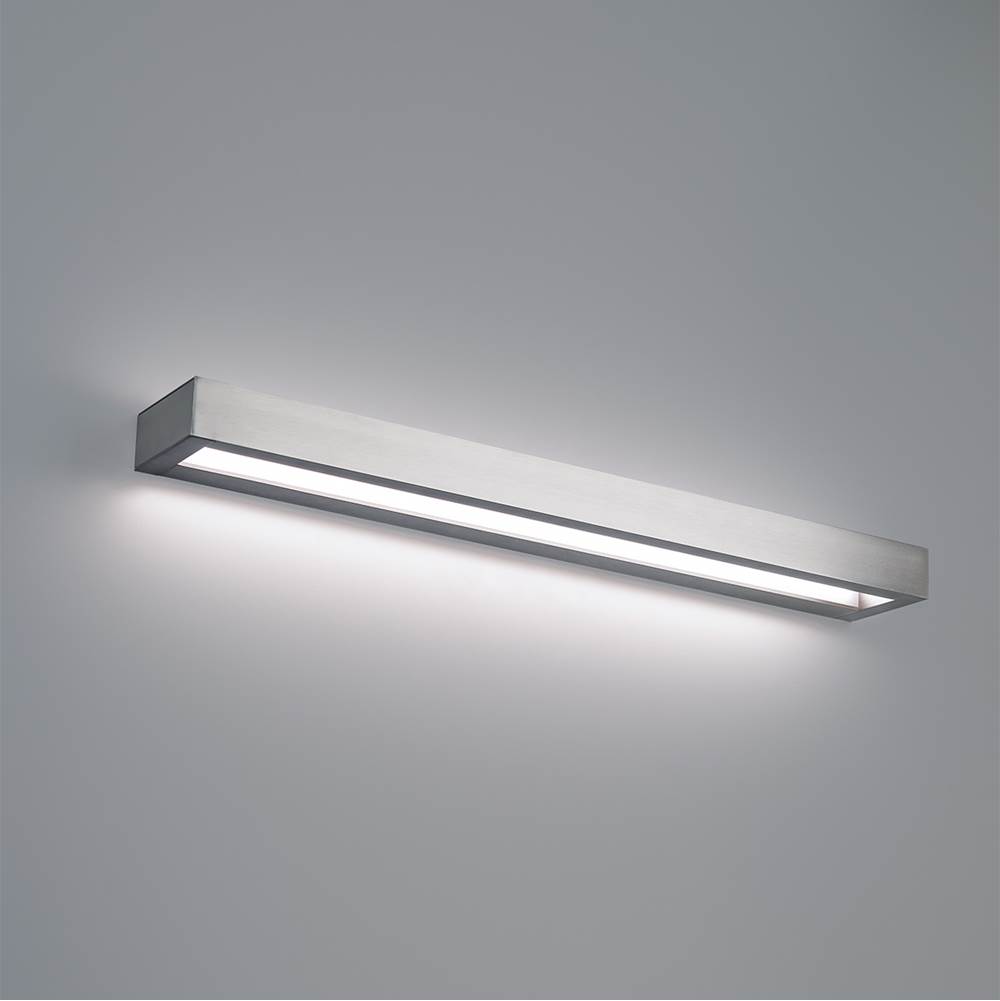 Modern Forms Open Bar 37'' LED Bath and Vanity Light 2700K in Brushed Nickel