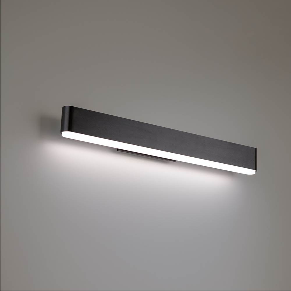 Modern Forms 1 to 60 24'' LED Bath and Vanity Light 2700K in Black