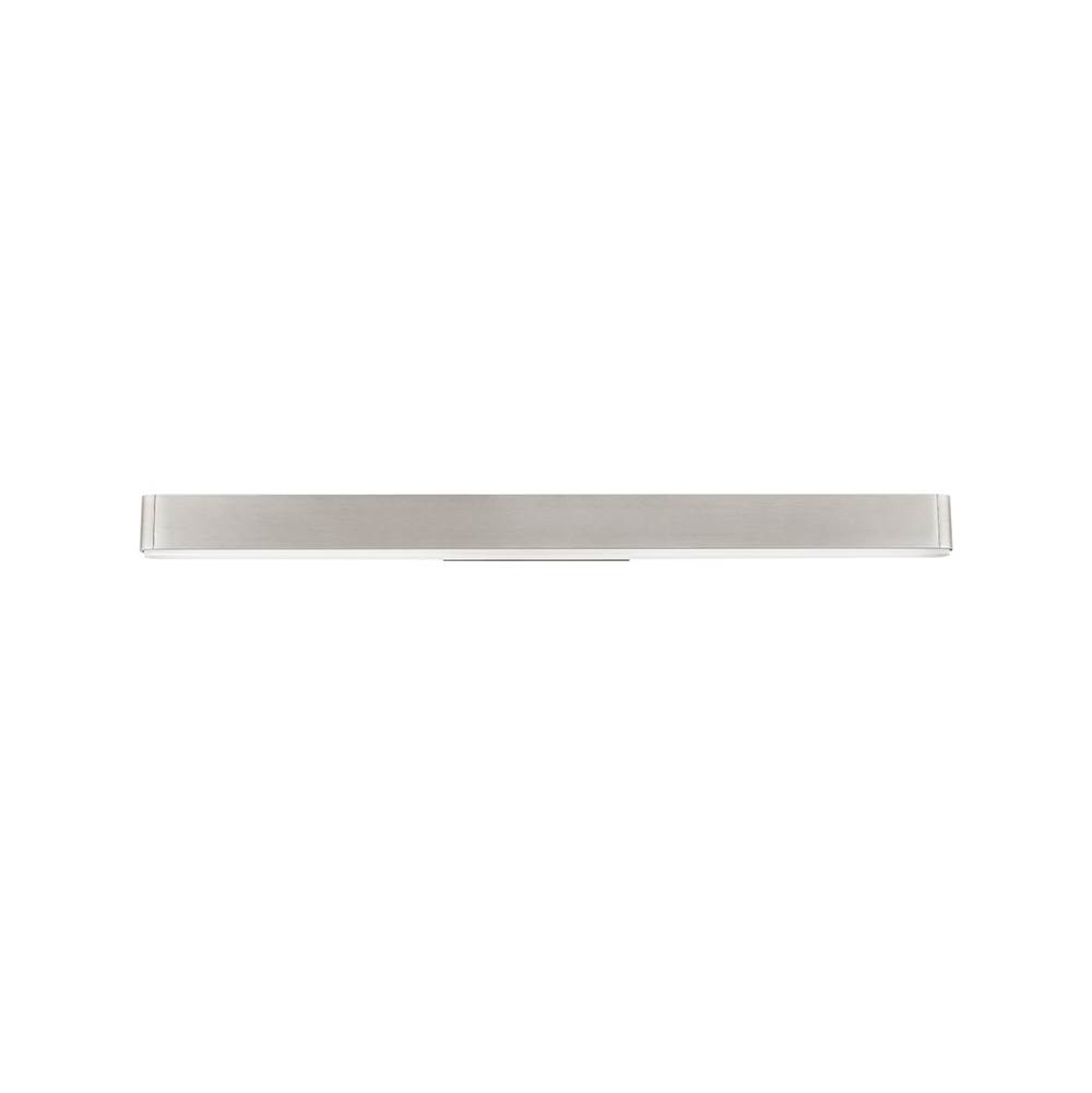 Modern Forms 1 to 60 37'' LED Bath and Vanity Light 2700K in Brushed Nickel
