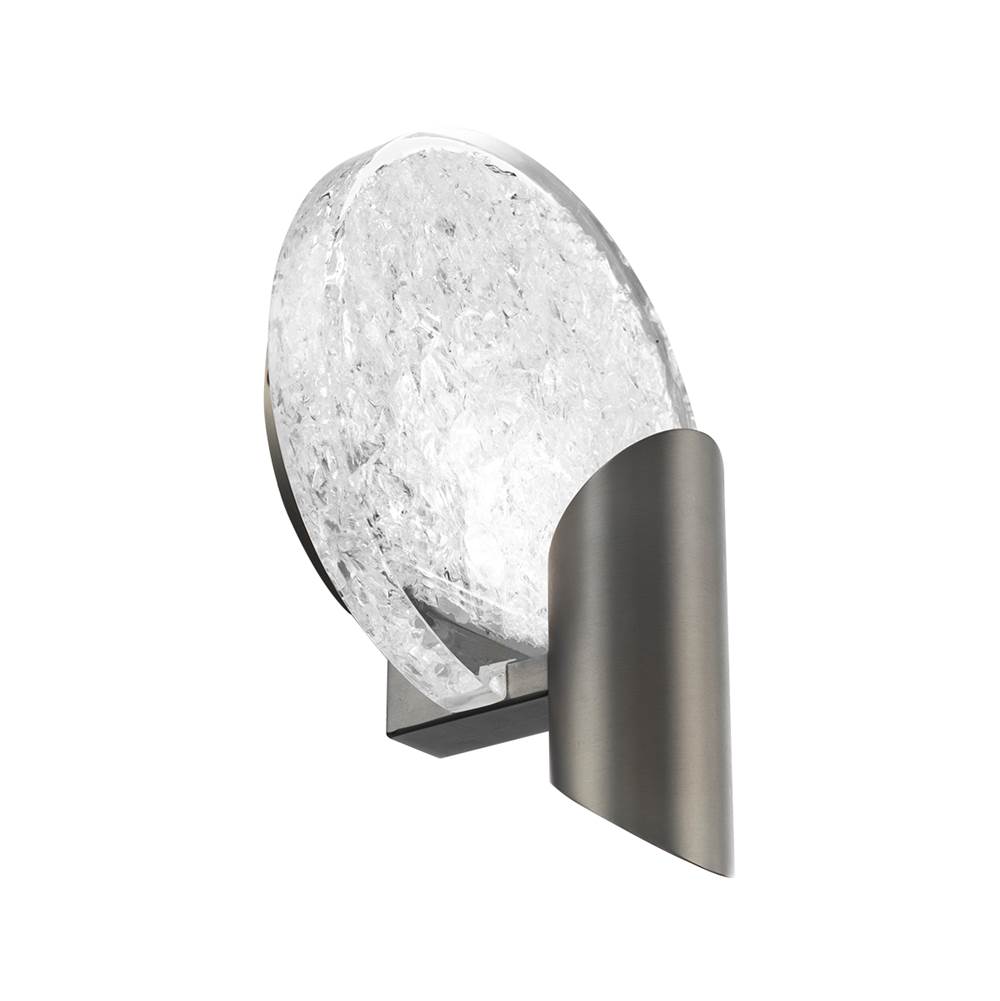 Modern Forms Oracle 9'' LED Wall Sconce Light 3000K in Antique Nickel