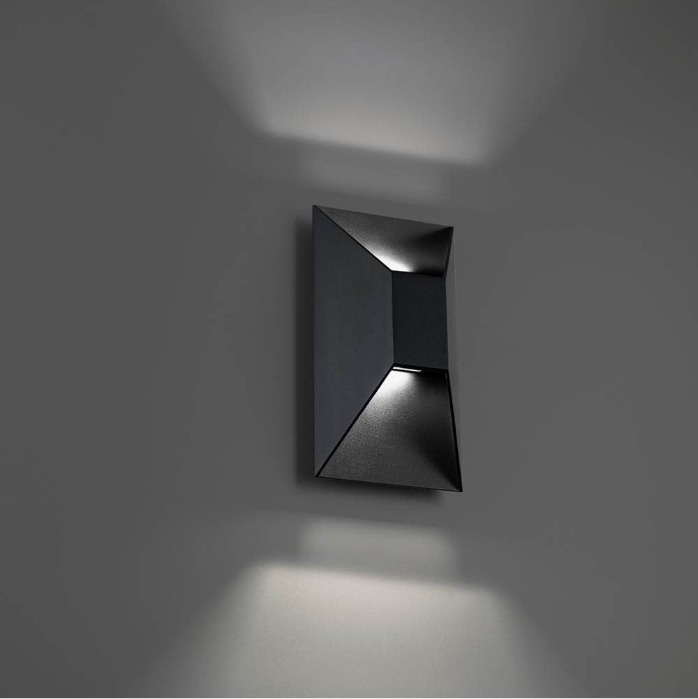 Modern Forms Maglev 10'' LED Outdoor Wall Sconce Light 4000K in Black