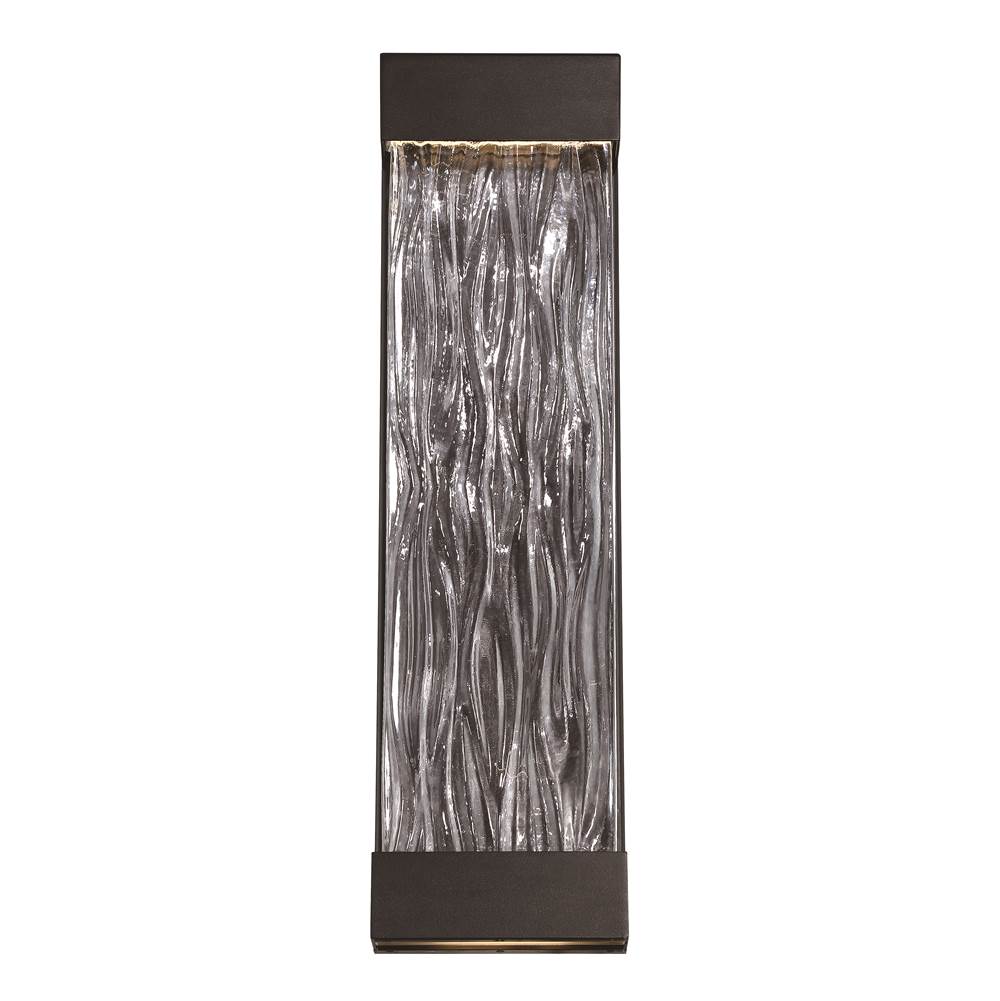 Modern Forms Fathom 22'' LED Outdoor Wall Sconce Light 3000K in Black