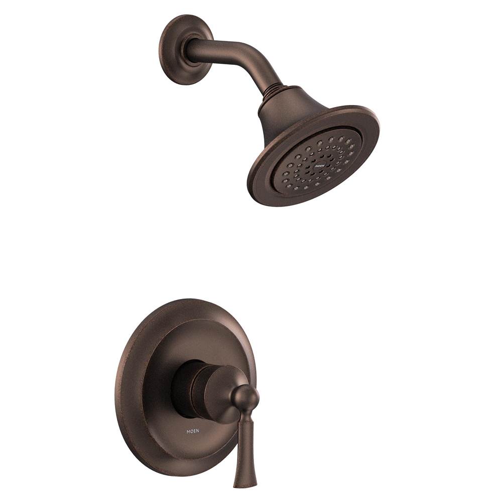 Moen Wynford M-CORE 2-Series Eco Performance 1-Handle Shower Trim Kit in Oil Rubbed Bronze (Valve Sold Separately)