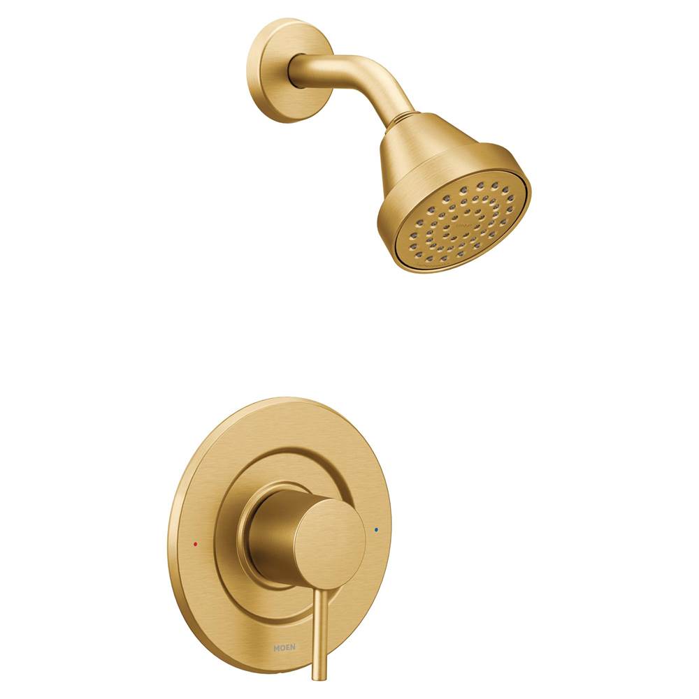 Moen Align Single-Handle Posi-Temp Shower Faucet Trim Kit in Brushed Gold (Valve Sold Separately)