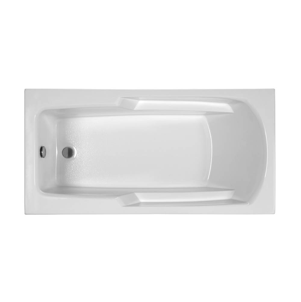 MTI Basics 60X30 White Whirlpool Bath-Basics