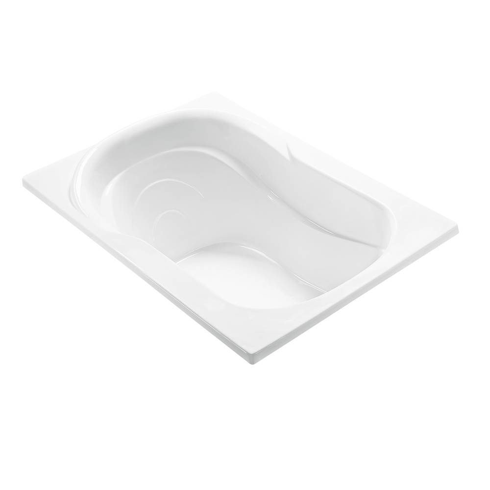 MTI Baths Reflection 3 Acrylic Cxl Drop In Soaker - White (59.75X41.5)