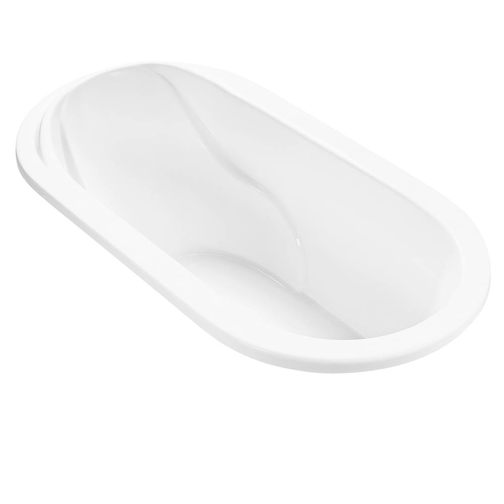 MTI Baths Solitude Acrylic Cxl Drop In Air Bath Elite/Microbubbles - White (72X37)