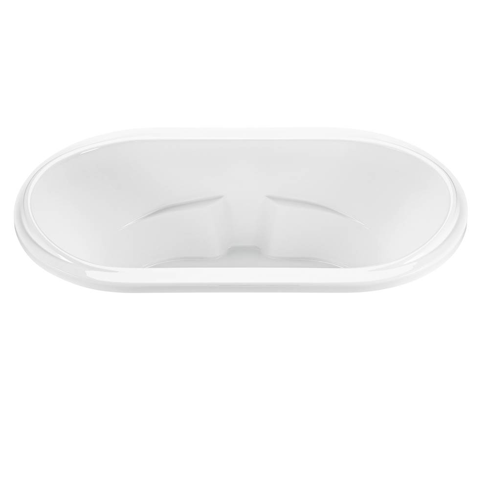 MTI Baths Harmony 1 Acrylic Cxl Drop In Air Bath Elite/Microbubbles - White (71.25X41)