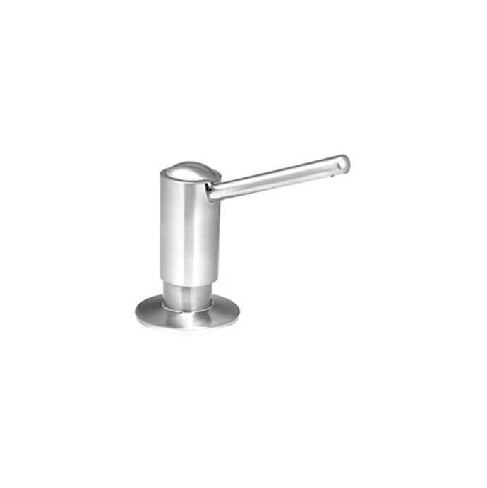 Mountain Plumbing Deluxe Solid Brass Soap Dispenser. Polished Chrome
