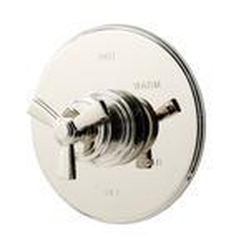 Newport Brass Miro Balanced Pressure Shower Trim Plate with Handle. Less showerhead, arm and flange.