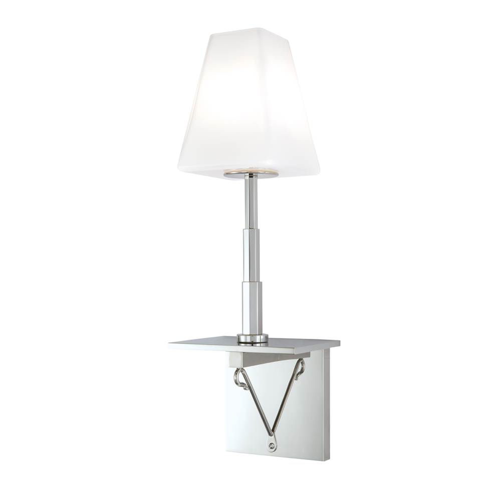 Norwell Metro Sconce - Polished Nickel