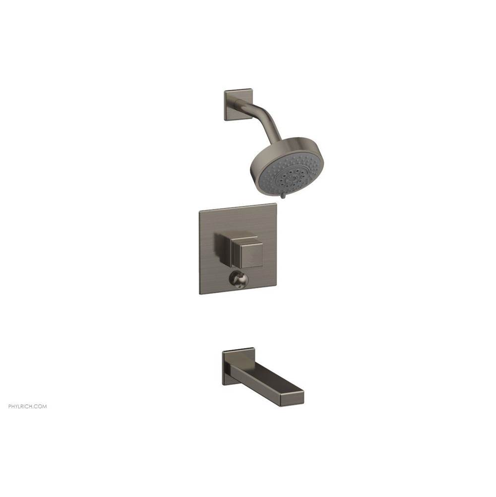 Phylrich MIX Pressure Balance Tub and Shower Set - Cube Handle 290-29