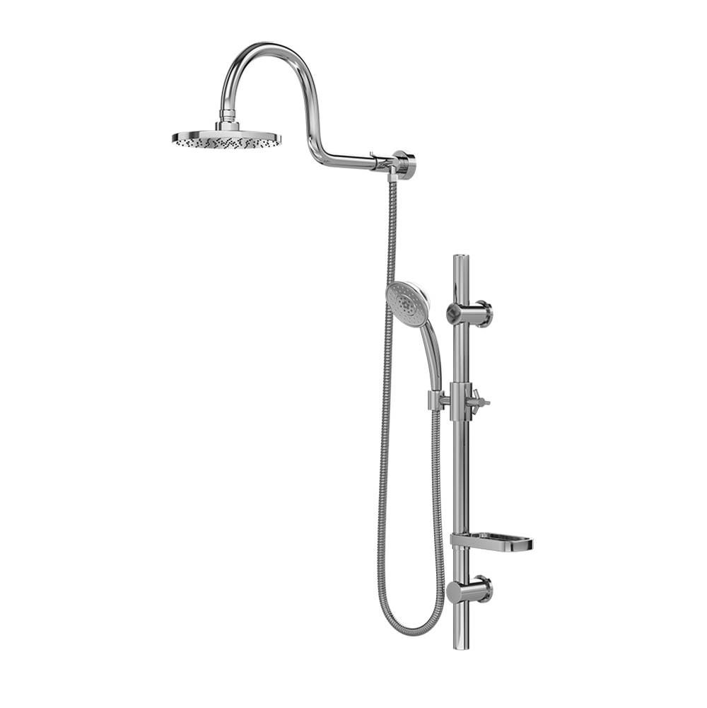 Pulse Shower Spas PULSE ShowerSpas AquaRain Chrome Shower System