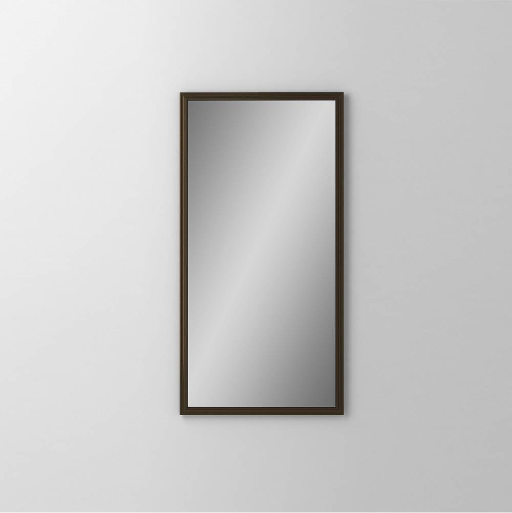 Robern Main Line Mirror, 20'' x 40'' x 1-5/8'', Rosemont Frame, Brushed Bronze