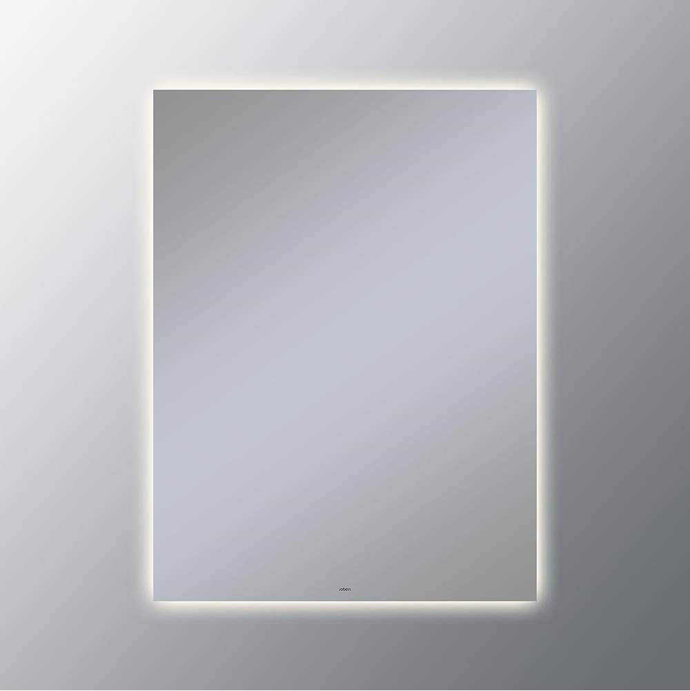 Robern Vitality Lighted Mirror, 30'' x 40'' x 1-3/4'', Rectangle, Glow Light Pattern, 3000K Temperature (Warm Light), Dimmable, Defogger