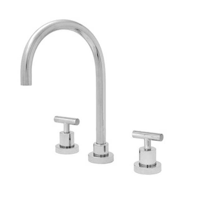 Sigma Widespread Lav Set With Handle Ceres Ii Polished Nickel Pvd .43