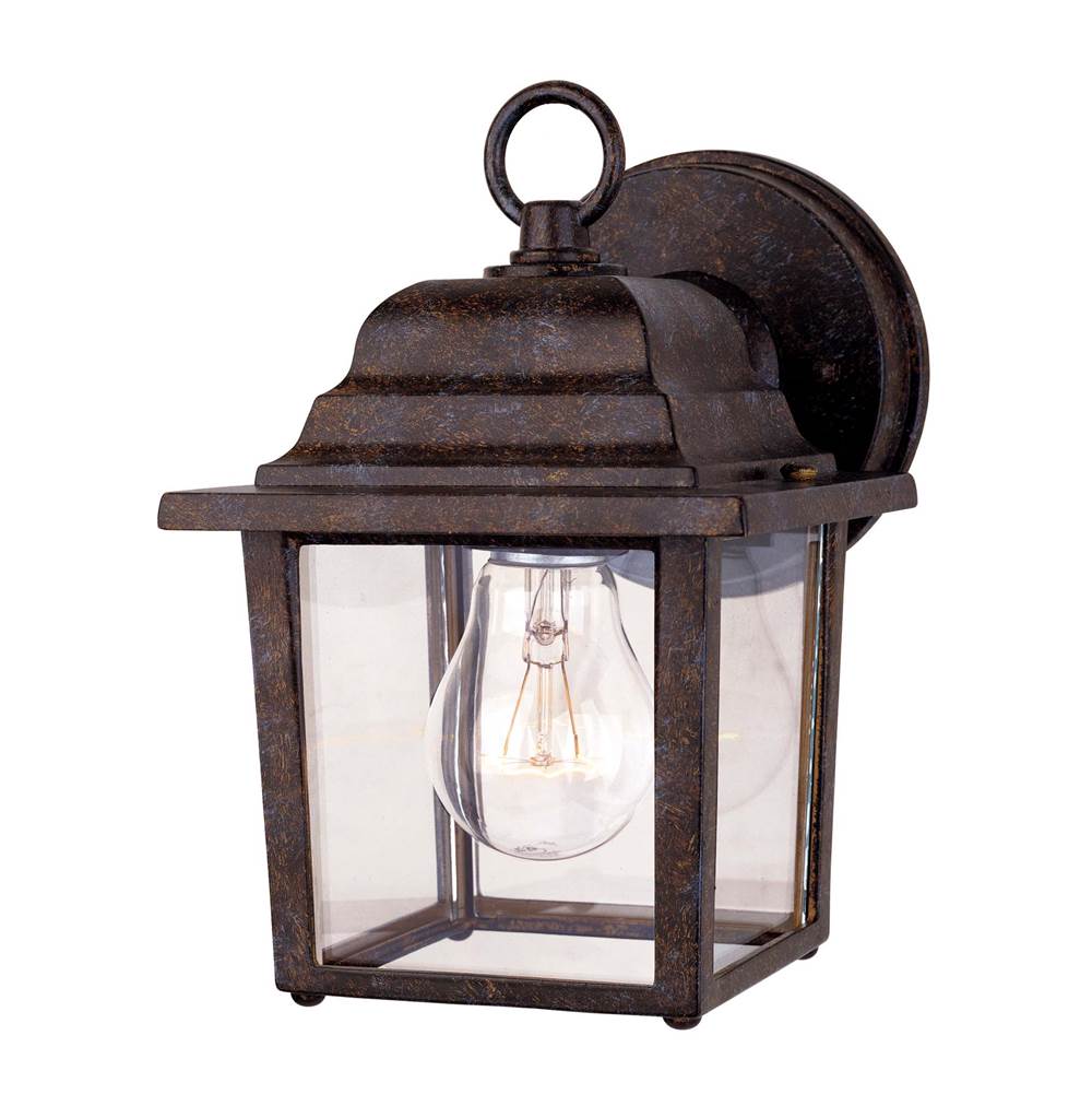 Savoy House Exterior Collections 1-Light Outdoor Wall Lantern in Rustic Bronze