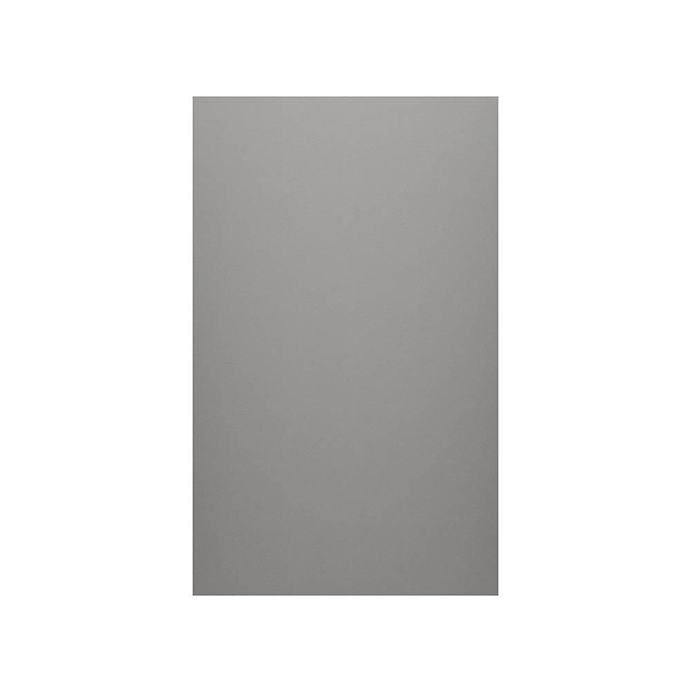 Swan SS-6072-1 60 x 72 Swanstone® Smooth Glue up Bathtub and Shower Single Wall Panel in Ash Gray