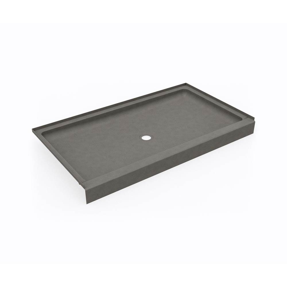 Swan SS-3460 34 x 60 Swanstone® Alcove Shower Pan with Center Drain Sandstone