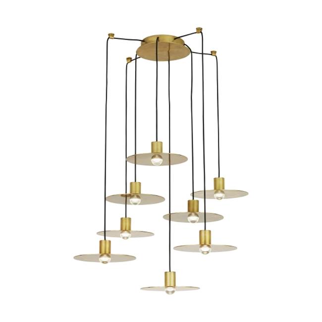 Visual Comfort Modern Collection Eaves 8 Light Chandelier