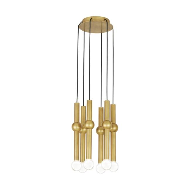 Visual Comfort Modern Collection Guyed 6 Light Chandelier