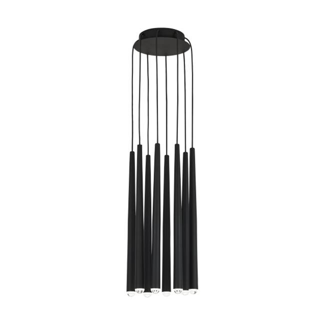 Visual Comfort Modern Collection Pylon 8 Light Chandelier