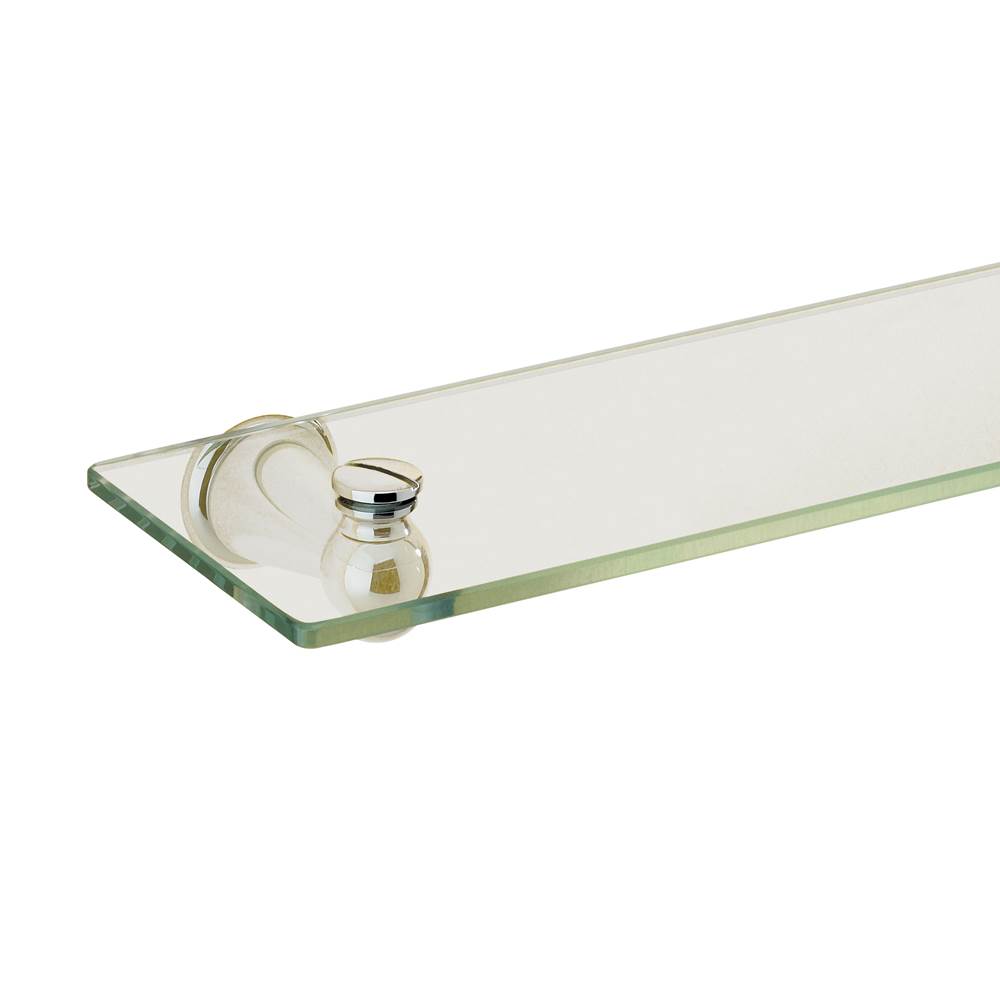 Valsan Sintra Chrome Glass Shelf 19-3/4''