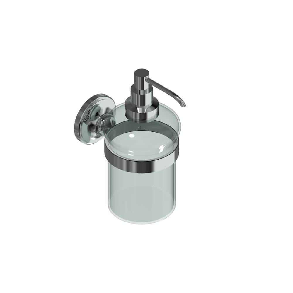 Valsan Olympia Polished Brass Liquid Soap Dispenser
