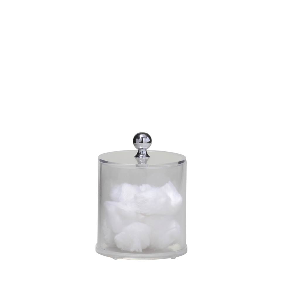 Valsan Pur Satin Nickel Cotton Bud Container